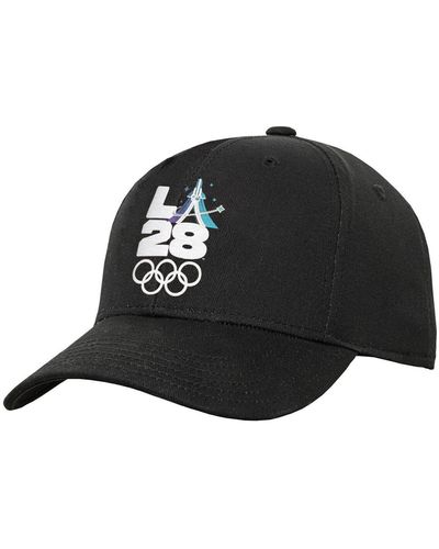 Outerstuff La28 Summer Olympics Space Travel Adjustable Hat - Black