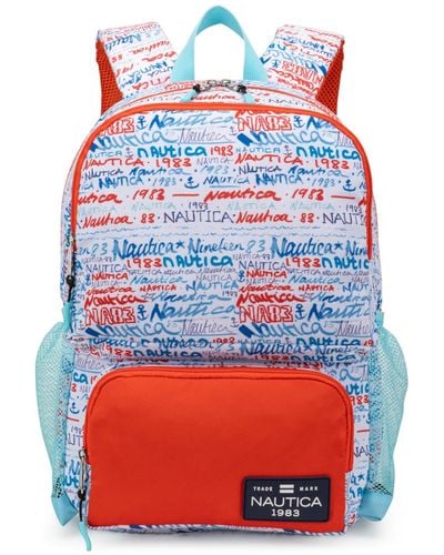 Nautica Kids Backpack For School - Red