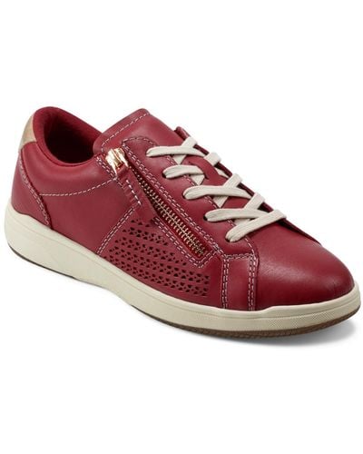 Earth Netta Lace-up Sneakers - Red