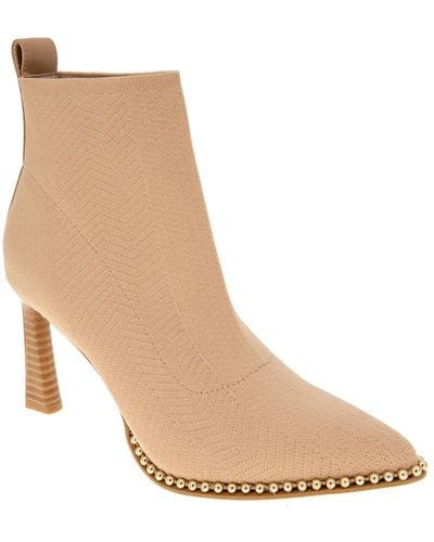 BCBGeneration Beya Pointy Toe Bootie - Natural