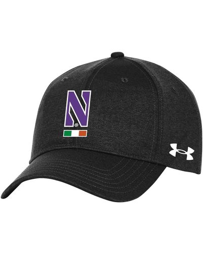Under Armour Northwestern Wildcats Ireland Adjustable Hat - Black