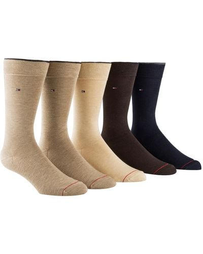 Tommy Hilfiger 5-pack Dress Socks, Assorted Colors - White
