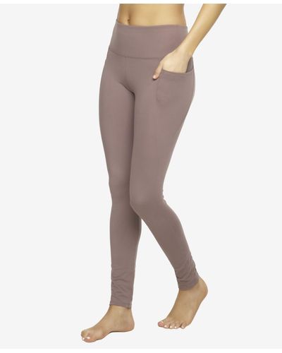 Felina Essentials Soft Suede Mid-rise legging - Multicolor
