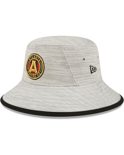 KTZ Atlanta United Fc Distinct Bucket Hat - White