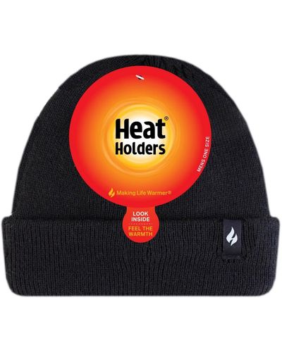 Heat Holders Roll Up Hats - Black