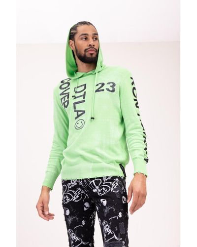 Ron Tomson Modern Downtown Los Angeles Hoodie - Green