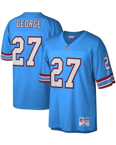 Mitchell & Ness Eddie George Houston Oilers Legacy Replica Jersey - Blue