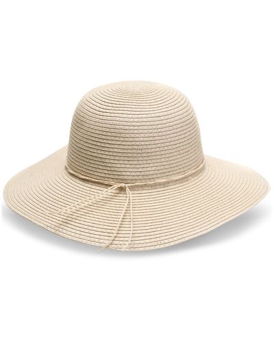 Style & Co. Packable Paper Floppy Hat - Natural