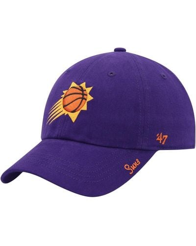 '47 Phoenix Suns Miata Clean Up Adjustable Hat - Purple