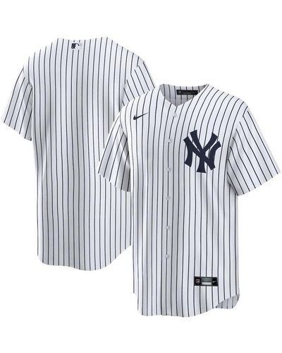 Nike New York Yankees Official Blank Replica Jersey - Blue