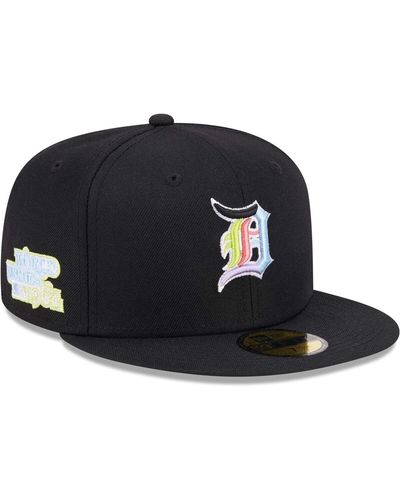 KTZ Detroit Tigers Multi-color Pack 59fifty Fitted Hat - Black
