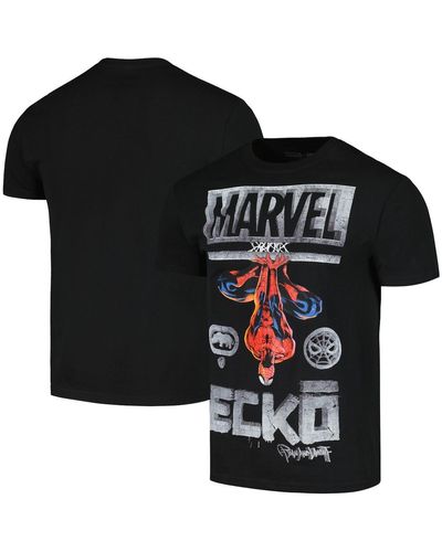 Ecko' Unltd And Spider-man Spidey Watch T-shirt - Black