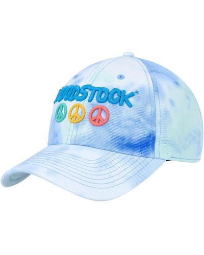 American Needle And Woodstock Ballpark Adjustable Hat - Blue