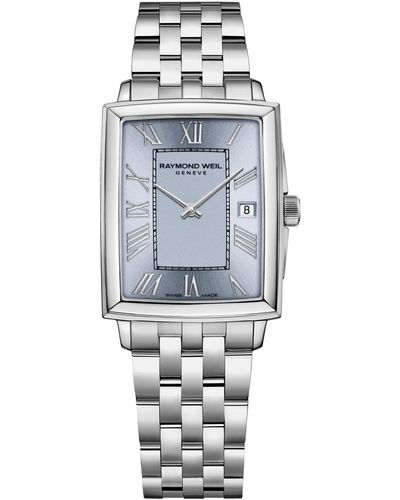 Raymond Weil Swiss Toccata Stainless Steel Bracelet Watch 22.6x28.1mm - Gray