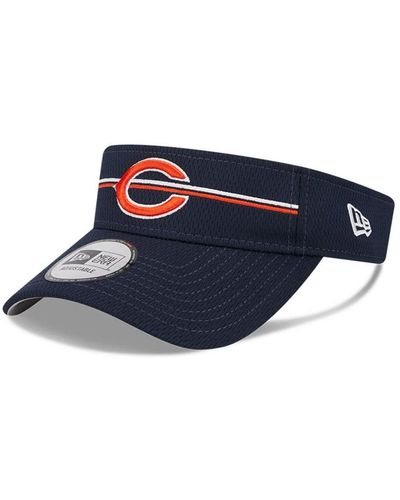 KTZ Navy Chicago Bears 2023 Nfl Training Camp Primary Logo 9forty  Adjustable Hat in Blue for Men