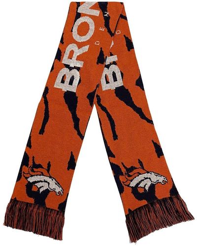 FOCO And Denver Broncos Tonal Camo Scarf - Orange