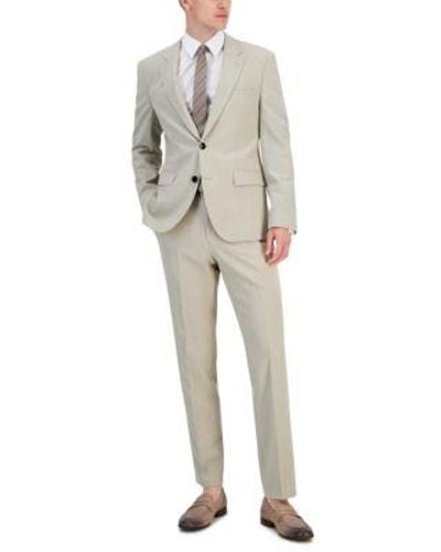 BOSS Hugo By Modern Fit Superflex Suit Separates - Gray