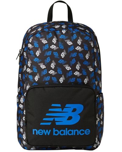 New Balance Kids Printed Backpack - Blue