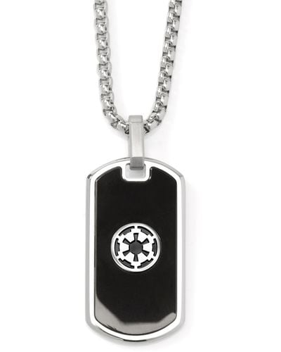 Cufflinks Inc. Star Wars Imperial Rebel Reversible Necklace - White