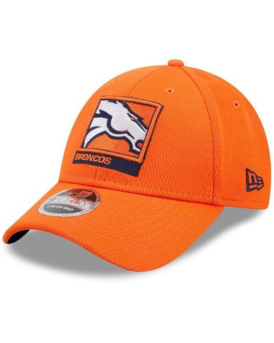 KTZ Denver Broncos Framed Af 9forty Snapback Hat - Orange