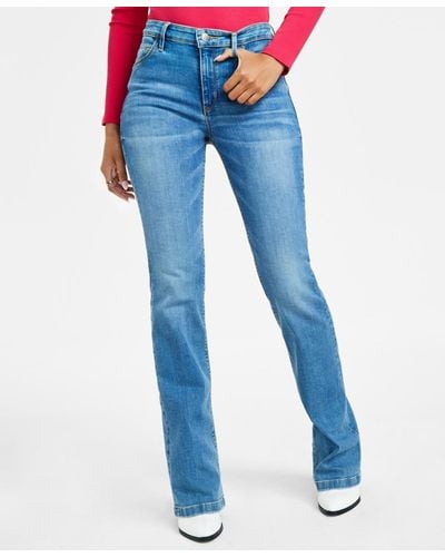 Guess Sexy Mid-rise Bootcut Jeans - Blue
