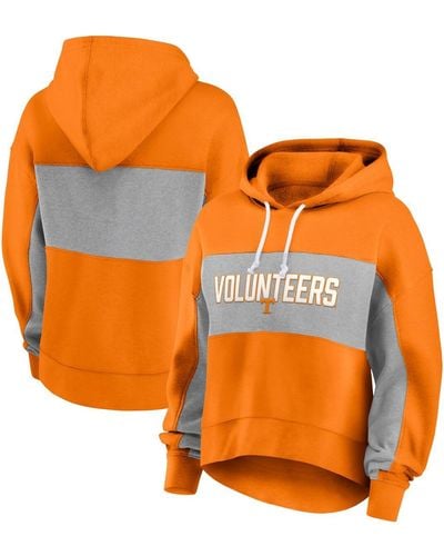 Fanatics Tennessee Volunteers Filled Stat Sheet Pullover Hoodie - Orange