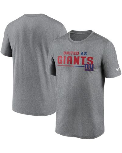 Nike San Francisco 49ers Legend Team Shoutout Performance T-shirt - Gray