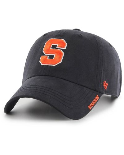 '47 '47 Syracuse Orange Miata Clean Up Logo Adjustable Hat - Blue