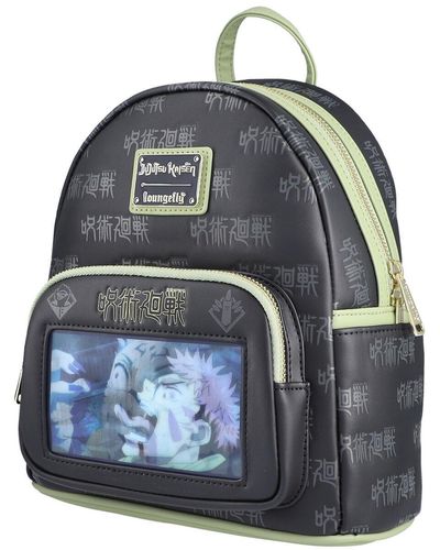 Loungefly Jujutsu Kaisen Becoming Sukuna Mini Backpack - Gray