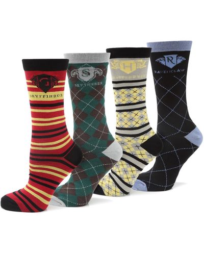 Harry Potter House Socks Gift Set - Multicolor