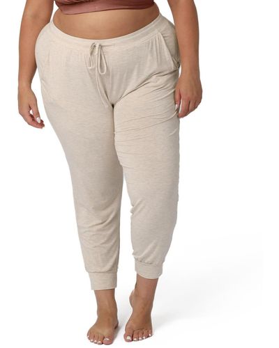 Kindred Bravely Plus Size Everyday Postpartum Lounge sweatpants - Natural