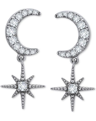 Giani Bernini Cubic Zirconia Celestial Drop Earrings - Metallic