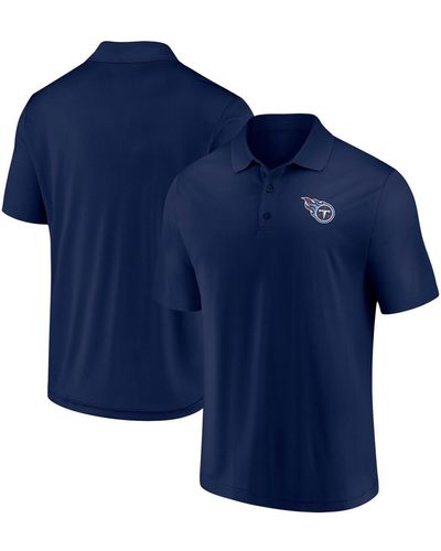 Fanatics Tennessee Titans Component Polo Shirt - Blue