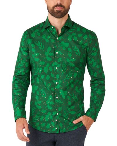 Opposuits Long-sleeve Berry Shirt - Green