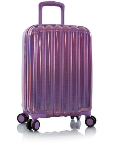 Heys Astro 21" Hardside Carry-on Spinner luggage - Purple