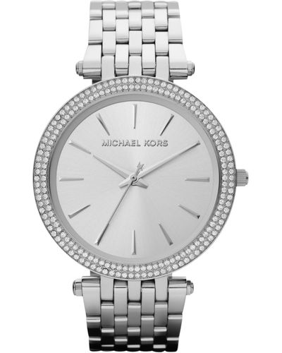 Michael Kors Darci Stainless Steel Bracelet Watch 39mm Mk3190 - Gray