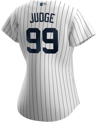 Nike New York Yankees Aaron Judge Official Player Replica Jersey - White