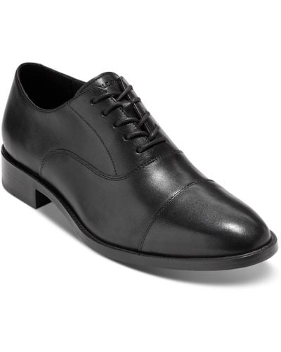 Cole Haan Hawthorne Lace-up Cap-toe Oxford Dress Shoes - Black
