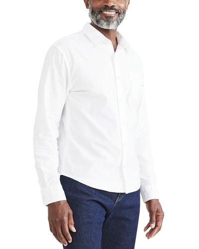 Dockers Woven Oxford Shirt - White