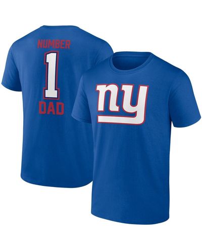 Fanatics New York Giants Father's Day T-shirt - Blue