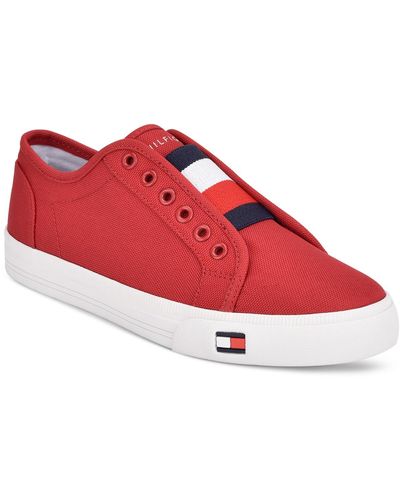 Tommy Hilfiger Anni Slip On Sneakers - Red