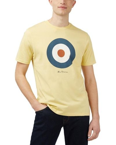 Ben Sherman Signature Target Graphic Short-sleeve T-shirt - Natural