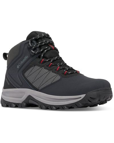 Columbia Transverse Waterproof Hiking Boots - Black