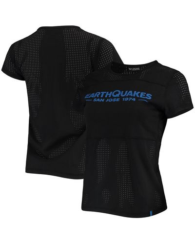The Wild Collective San Jose Earthquakes Mesh T-shirt - Black