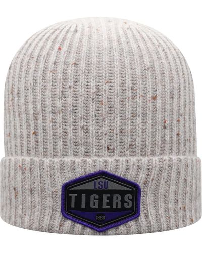 Top Of The World Lsu Tigers Alp Cuffed Knit Hat - Gray