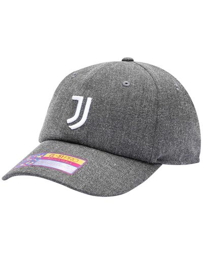 Fan Ink Juventus Berkeley Classic Adjustable Hat - Gray