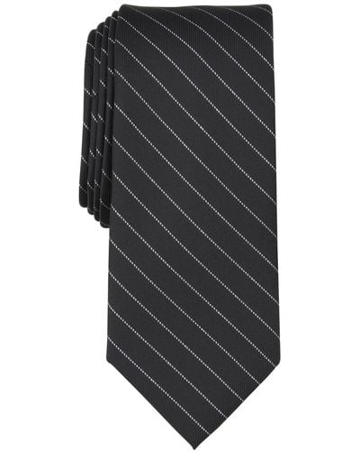 BarIII Braly Stripe Tie - Gray