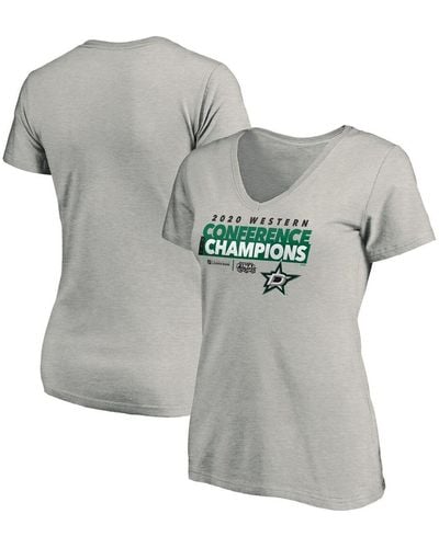 Fanatics Women's Branded Heather Charcoal Houston Astros 2022 World Series  Champions Locker Room Plus V-Neck T-shirt