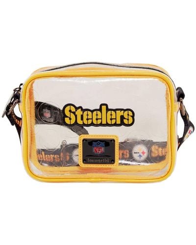 Loungefly Pittsburgh Steelers Crossbody Bag - Metallic