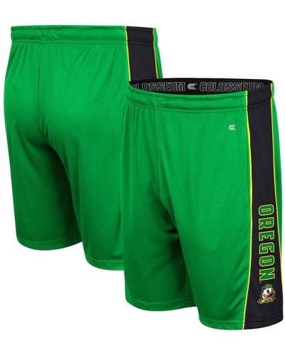 Colosseum Athletics Oregon Ducks Panel Shorts - Green